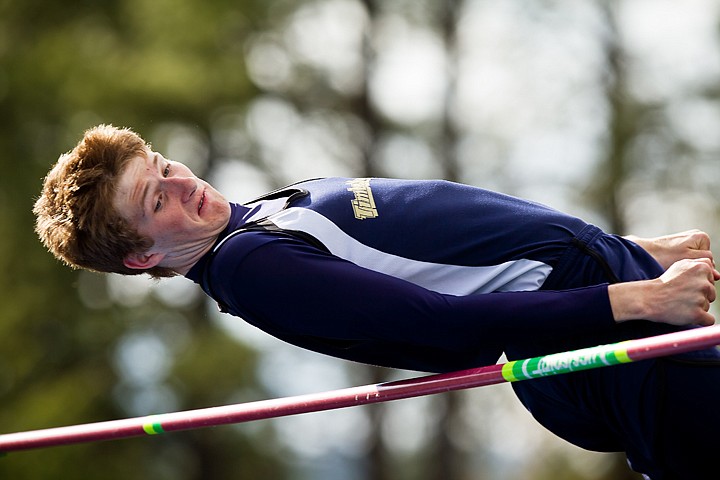 &lt;p&gt;Brian Crommelly, sophomore for Timberlake High, clears the 5-foot, 6-inch mark in the boys high jump.&lt;/p&gt;