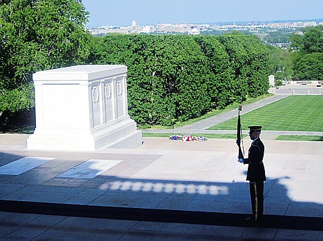 &lt;p&gt;A guard stands on duty at the Tomb of the Unknown Soldier.&lt;/p&gt;