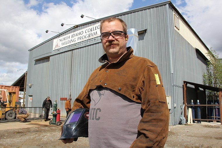 &lt;p&gt;David Munson, 33, of Coeur d&#146;Alene stands in front of North Idaho College&#146;s Welding Program Monday. Munson will receive his GED at the 2012 GED Graduation Ceremony at 7 p.m. Thursday, May 3 in the Schuler Performing Arts Center.&lt;/p&gt;