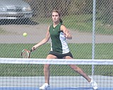 Lady Dogs sweep Kats in doubles