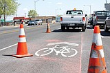 Moses Lake introduces 'sharrows' with bike event