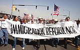 Immigration rally packs Othello