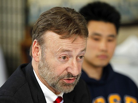 &lt;p&gt;Attorney Eugene Iredale, left, and client Daniel Chong, who says he was left behind in a holding cell for five days, appear at a news conference on May 1, 2012 in San Diego. Chong, a U.S. college student, was forgotten by federal drug agents and left in a holding cell for five days without food, water or access to a toilet says he drank his own urine to survive. The 24-year-old engineering student at University of California, San Diego, was swept up as one of nine suspects in an April 21 drug raid that netted 18,000 ecstasy pills, other drugs and weapons. Chong said federal Drug Enforcement Administration agents told him he would be released. (AP Photo/U-T San Diego, K.C. Alfred) SAN DIEGO COUNTY OUT; NO SALES; COMMERCIAL INTERNET OUT; FOREIGN OUT&lt;/p&gt;