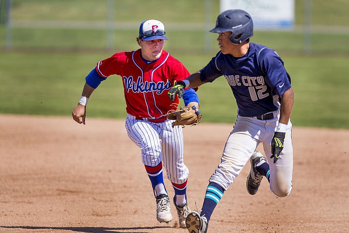 &lt;p&gt;The Lake City Timberwolves duke it out with the Coeur d'Alene Vikings in a rivalry baseball double-header on Tuesday, May 3, 2016 at Coeur d'Alene High School. To purchase photo, please visit www.cdapress.com/photos&lt;/p&gt;