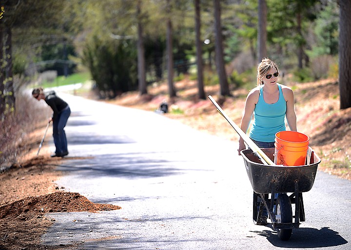 &lt;p&gt;Assistant landscapers Kerry Thompson, right, and Jackie Kovnesky prepare the grounds of the Bibler Gardens on Tuesday. The Spring Stroll at Bibler Gardens is May 10, 17 and 18. Tickets are $10 and can be purchased by calling 756-3632 or by visiting www.biblergardens.org.&lt;/p&gt;