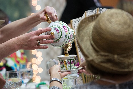 &lt;p&gt;Tea is poured Saturday during the Mad Hatter&#146;s Tea Party.&lt;/p&gt;