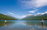 Bowman Lake Road opens; Park plows less than a mile from Logan Pass