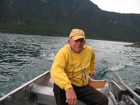 &lt;p&gt;The late Frank Henderson steers a fishing boat on White Swan Lake in Canada, a spot Sandy Emerson said was one of Henderson&#146;s favorites for fishing and camping.&lt;/p&gt;