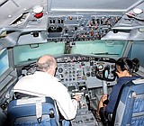 Geer explores Boeing museum, manufacturing plant