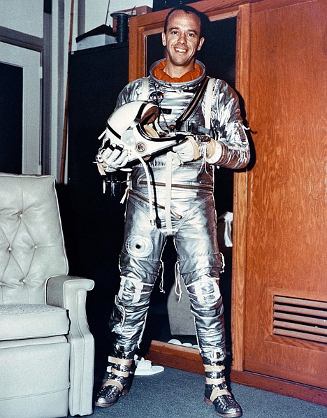 &lt;p&gt;In this May 5, 1961, image released by NASA, U.S. astronaut Alan B. Shepard Jr., is seen in his space suit prior to launch on the spacecraft Freedom 7 at the Kennedy Space Center at Cape Canaveral, Fla. Shepard became the first astronaut to man a spacecraft in orbit. NASA is celebrating the 50th anniversary of the U.S. human flight with several ceremonies and a parade. The U.S. Postal Service will unveil two new stamps, one commemorates NASA's Project Mercury and Shepard's history launch and the other honor's NASA's Messenger, which became the first spacecraft to orbit the Planet Mercury.&lt;/p&gt;