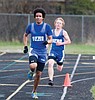 Williams burns up the track at A.R.M.