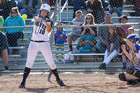 &lt;p&gt;Lake City senior Jordyn McCracken swings at the ball during the fourth inning of Tuesday&#146;s 5A Region 1 tournament championship game at Coeur d&#146;Alene High, scoring a double for the team.&lt;/p&gt;