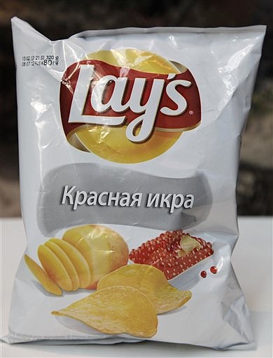 &lt;p&gt;This March 14, 2012, photo shows a package of Lays caviar potato chips in New York. While Americans might get squeamish at the thought of their favorite snacks being tweaked, what works in the U.S. doesn't work everywhere. Tastes can vary greatly in unexpected ways in different corners of the world. (AP Photo/Mark Lennihan)&lt;/p&gt;