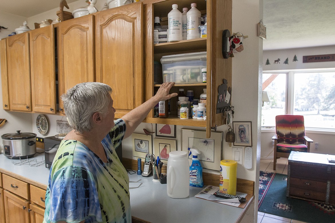 &lt;p&gt;Jana Tritto opens the medicine cabinet where the family keeps everyone&#146;s medication and daily vitamins. &#147;They&#146;re all on some kind of medication, if not six,&#148; she said.&lt;/p&gt;