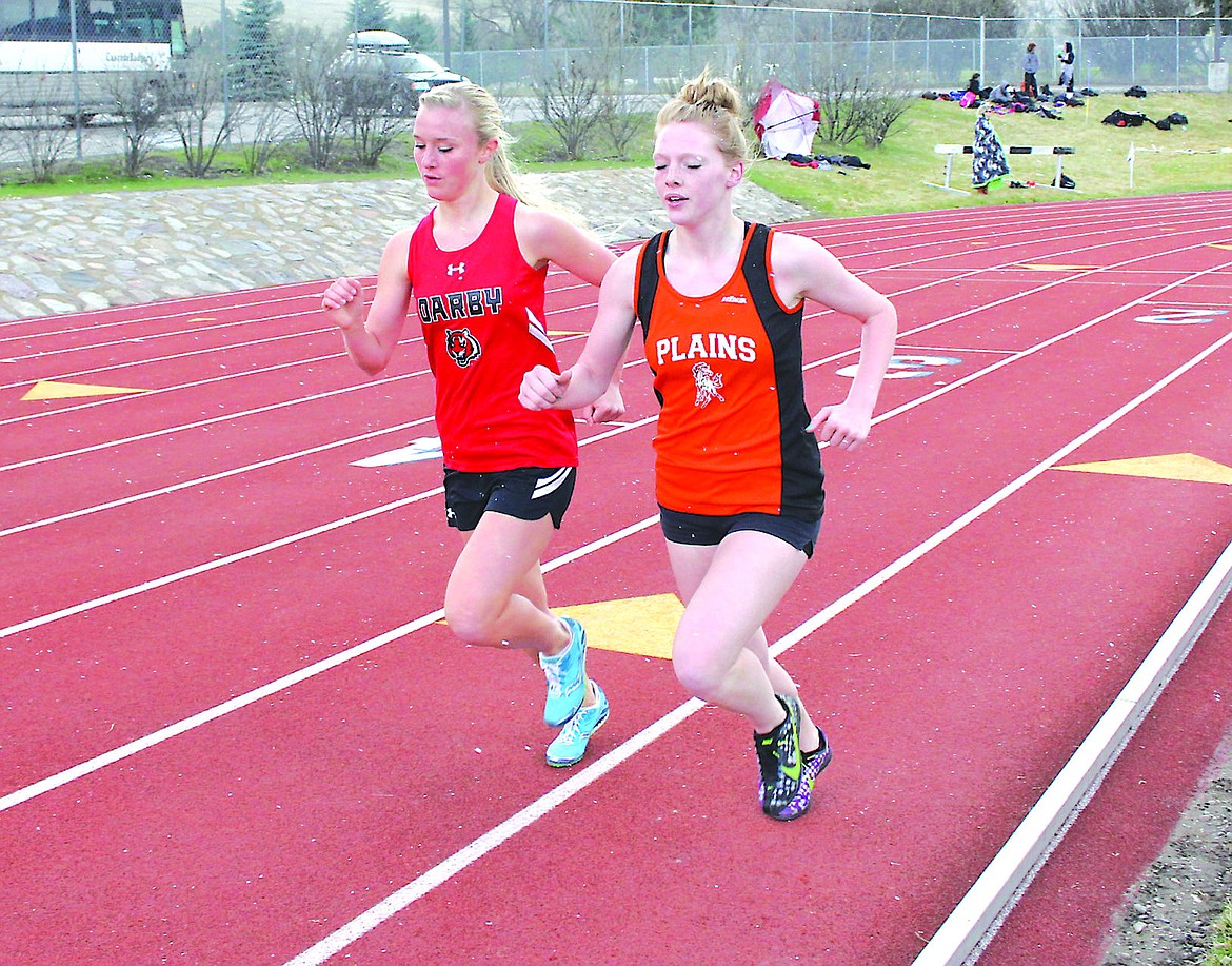 &lt;p&gt;Plains junior Kimberly Earhart competes during an early&lt;/p&gt;&lt;p&gt;season meet in Missoula.&lt;/p&gt;