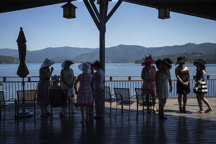 &lt;p&gt;LOREN BENOIT/Press Donning colorful dresses and hats, The Blazen Divaz raise money for local Veterans' charities at a Kentucky Derby Party held at the Hayden Country Club on May 7, 2016.&lt;/p&gt;