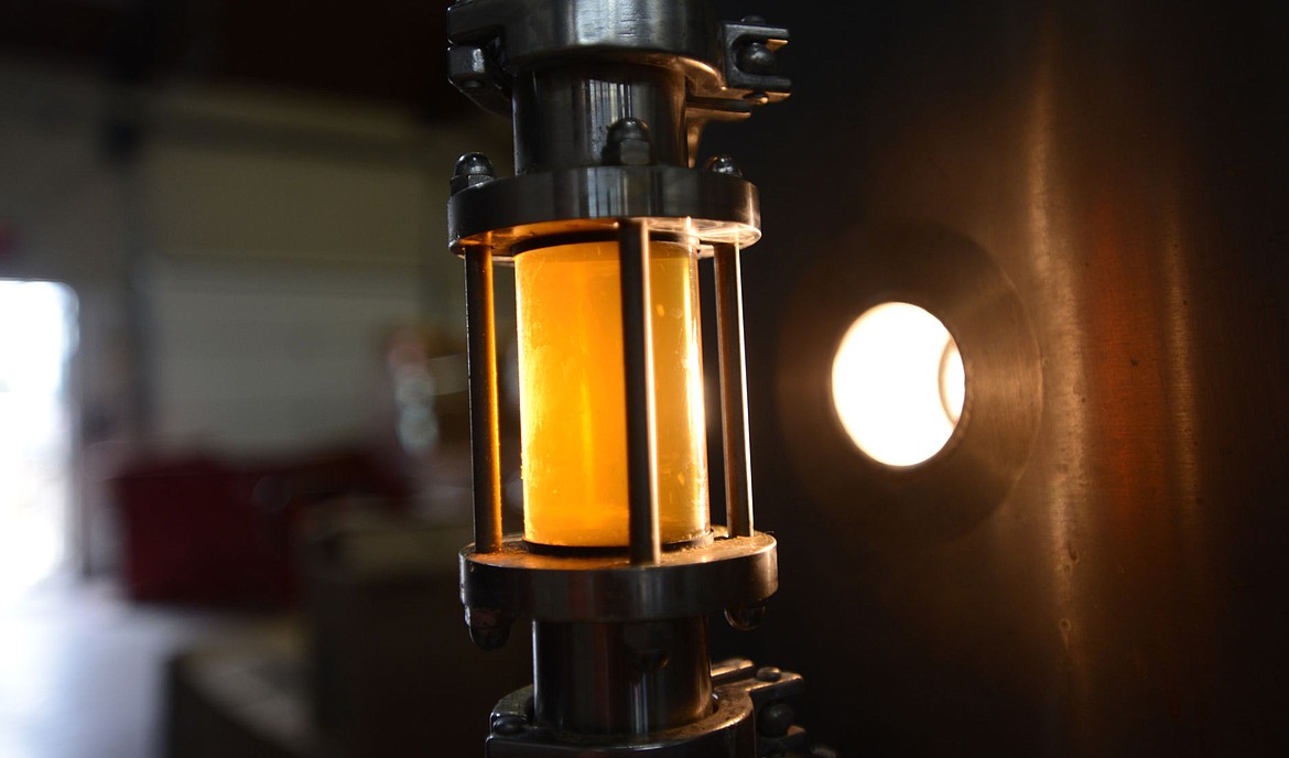 &lt;p&gt;Detail of the new Lone Walker Ale being brewed on Thursday afternoon, April 28, at the Flathead Lake Brewing Company in Bigfork. (Brenda Ahearn/Daily Inter Lake)&lt;/p&gt;