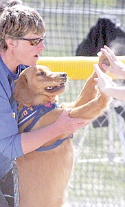 &lt;p&gt;The Lady Loggers&#146; unofficial mascot, Daisy May, was generous with the high-fives Saturday during the matchup with Whitefish.&#160;&lt;/p&gt;
&lt;p&gt;The Lady Loggers circled the bases 14 times to blow out the Lady Bulldogs.&lt;/p&gt;