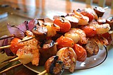A kabob with a kick