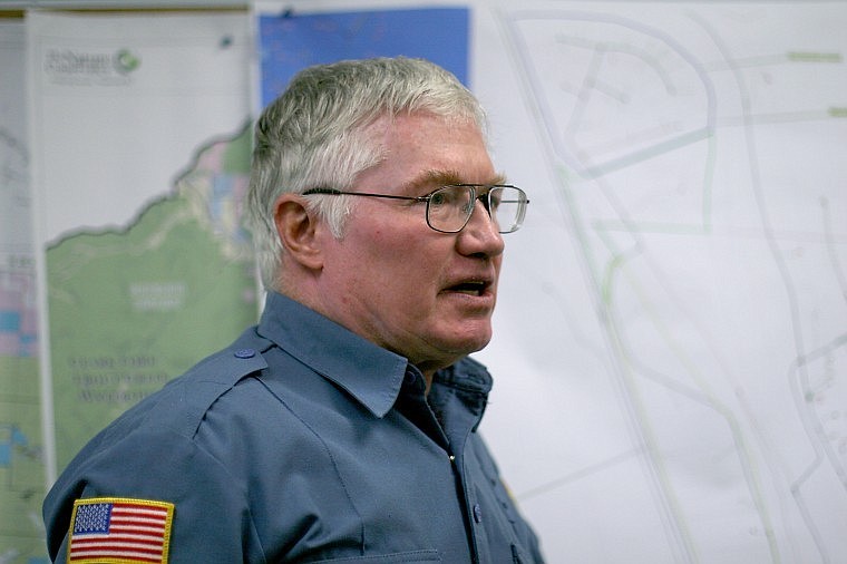 <p>Superior Volunteer Fire Chief John Woodland elaborates on the areas that will be annexed into the rural fire district. </p>