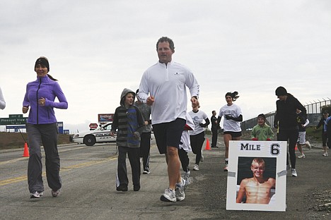 &lt;p&gt;Runners take off near the start of the second annual Jordan Johnson Memorial Fun Run and Walk on Saturday in Post Falls.&lt;/p&gt;