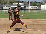 Moses Lake softball beats out Wenatchee