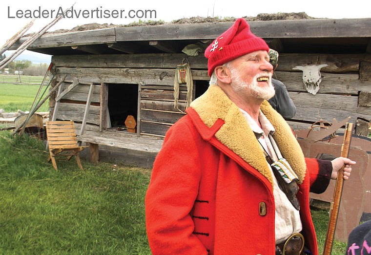 &lt;p&gt;Ted Hoglund of Thompson Falls portrays a trader during Saturday's living history tour at Fort Connah. The building behind him is a repica of a late 1800's fur trapper's cabin.&#160;&lt;/p&gt;