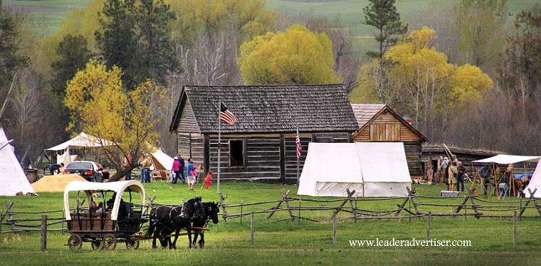 &lt;p&gt;A modern covered wagon gives rides to peope attending Saturday's living history tour at Fort Connah. The event was a tribute to George Knapp and was put on by the Fort Connah Restoration Society.&#160;&lt;/p&gt;