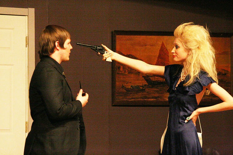 &lt;p&gt;MURDER MYSTERY: Superior High School students Asa Ovitt (left) and Sienna Faydo, perform Alibis, a murder mystery on May 3.&#160;&lt;/p&gt;