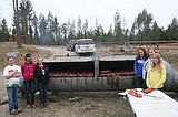 Youth group raises funds for camp by selling roasts