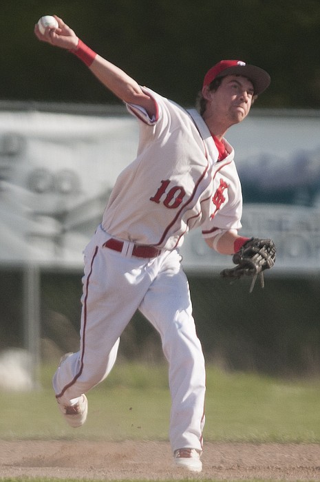 <p>Patrick Cote/Daily Inter Lake during the Lakers matchup against Libby Wednesday night at Griffin Field. Wednesday, May 9, 2012 in Kalispell, Montana.</p>