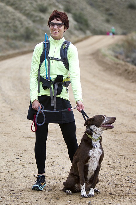 <p>This undated photo shows Katie O'Shea and her dog Kahlua.</p>