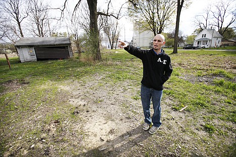 &lt;p&gt;Justin Van Fleet stands at the site of where his home once stood before the flood of 2008, in Cedar Rapids, Iowa. Van Fleet is among thousands who have received letters in recent weeks from the Federal Emergency Management Agency notifying them they received too much money from the agency dating back to 2005 and now must pay it back. Neibergall)&lt;/p&gt;