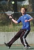 Senior tennis player keeps it interesting