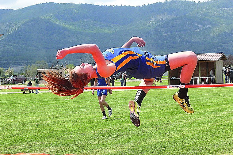 &lt;p&gt;Autrey Hannum competes in the high jump competition, breaking the school record at the meet.&#160;&lt;/p&gt;