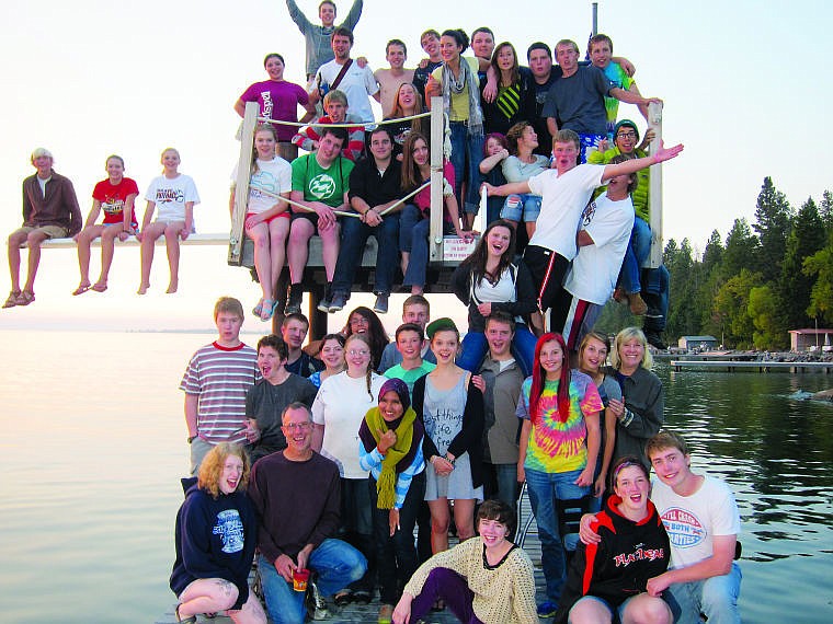 &lt;p class=&quot;p1&quot;&gt;The Flathead High Concert Choir, along with director Kevin Allen-Schmid and clinician Dinah Helgeson, take a break at their annual retreat at the Trinity Lutheran Camp on Flathead Lake south of Bigfork in 2012.&lt;/p&gt;