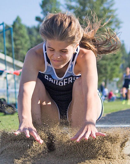 &lt;p&gt;Mackenzie Mendenhall lands her state-qualifying long jump at Districts. Mendenhall also qualified in the sprint medley and will go into state the top seed in 100 and 300 hurdles with the coveted lane four spot.&lt;/p&gt;