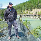 He shoots trout, with a camera