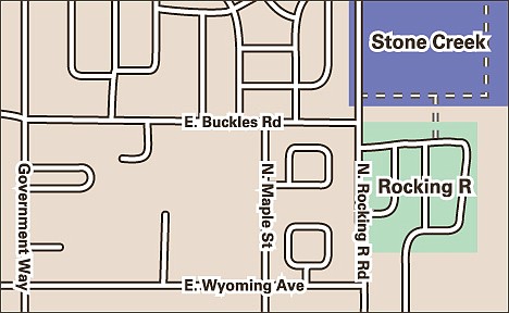 &lt;p&gt;Stone Creek can be accessed by either Buckles Road or Wyomng Avenue, via North Rocking R Road.&lt;/p&gt;