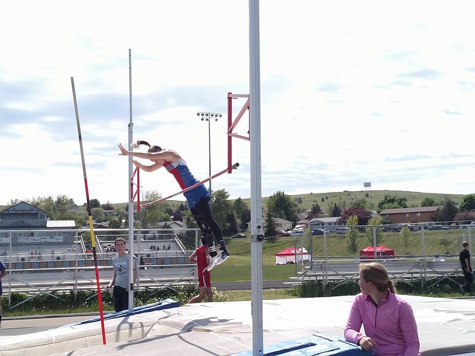 &lt;p&gt;Superior vaulter Emma Duboise placed first in pole vault during the district track meet in Polson on Thursday&lt;/p&gt;