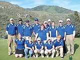 Cougars golf teams roll to district crowns