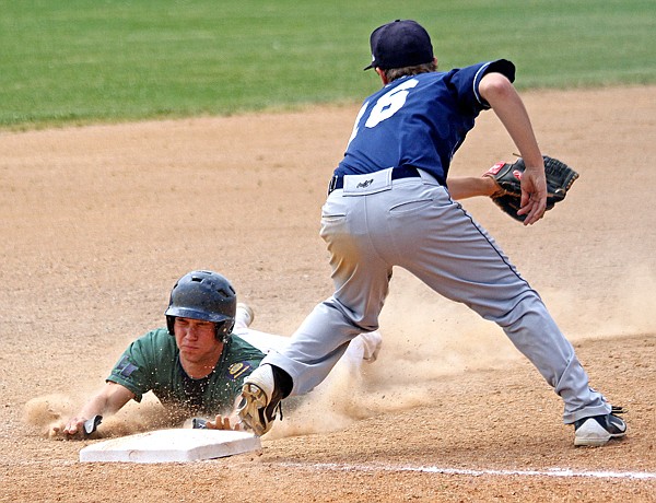 Sliding into third