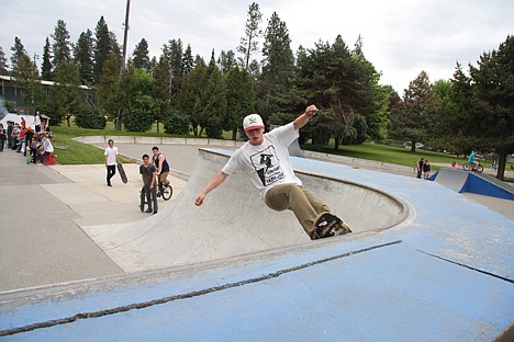 &lt;p&gt;All eyes are on Chase Turner as he performs at the Coeur d&Otilde;Alene Skate Park on Sunday.&lt;/p&gt;