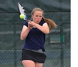 Getts wins divisional tennis title