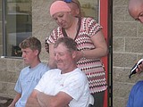 Warden firefighters go bald for a friend