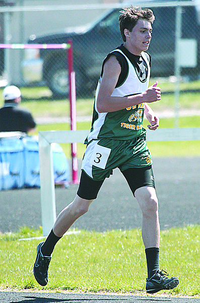 Thomas Spencer qualified for the Divisional Track Meet in Missoula.