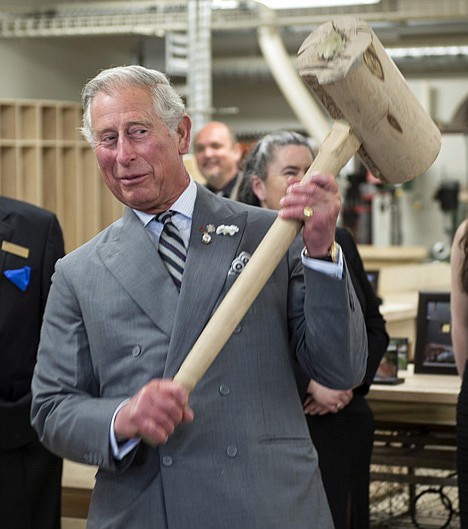 &lt;p&gt;Prince Charles engages with Holland College students that are working on projects related to urban development and sustainability in Charlottetown, Prince Edward Island, Canada, on Tuesday.&lt;/p&gt;