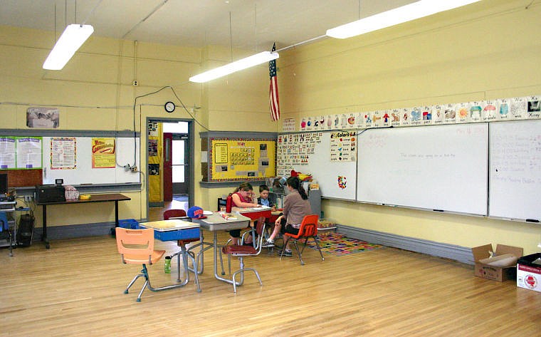 &lt;p&gt;Chloe Youde and Brenden Vanderwall sit in an almost empty classroom at the Paradise School Wednesday as their teacher Shana Smith walks them through the lesson plans. The school plans to close its doors on May 24 after over a century of providing education to its students.&lt;/p&gt;