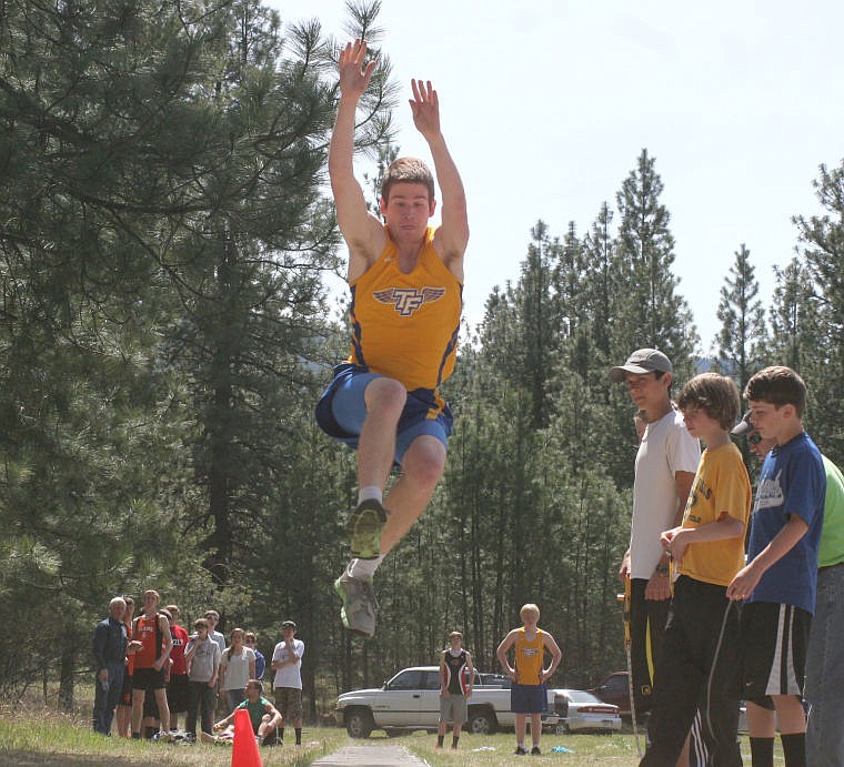 &lt;p&gt;Mark Hamm competes in the long jump for Thompson Falls.&lt;/p&gt;