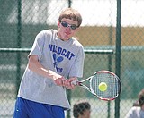 Marcille, Getts, Maynard compete in state tennis tourney